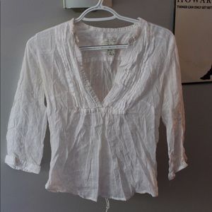 Abercrombie and Fitch white tunic